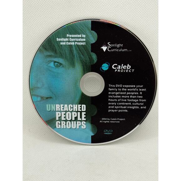 Unreached People Groups DVD Sonlight Homeschool Curriculum Caleb Project Vintage - Picture 2 of 4